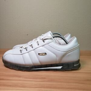 Lugz Men's Size 10.5 Charger II Ice Lace Up Fashion Sneakers white Sporty Casual
